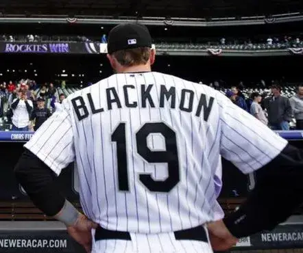 CHARLIE BLACKMON Colorado Rockies 2016 Majestic Home Baseball Jersey 