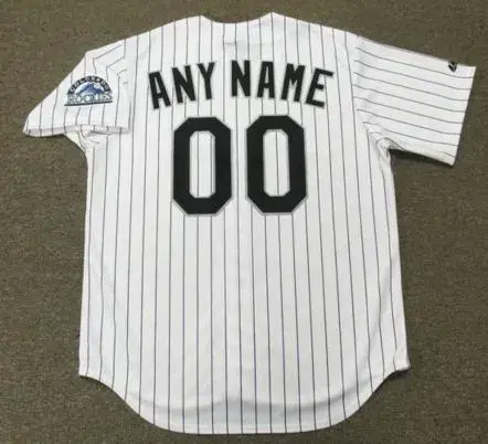 COLORADO ROCKIES 1990’s Majestic Home Jersey Customized “Any Name & Number(s)” 