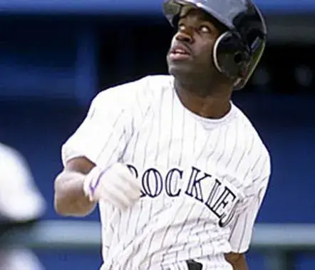 ERIC YOUNG Colorado Rockies 1996 Majestic Throwback Home Baseball Jersey 
