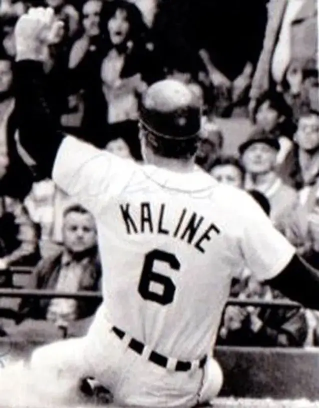 AL KALINE Detroit Tigers 1969 Home Majestic Throwback Baseball Jersey 
