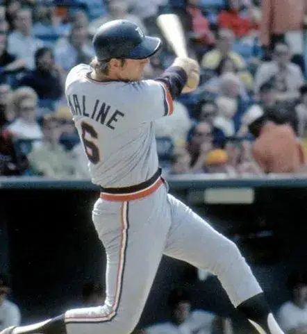 AL KALINE Detroit Tigers 1972 Away Majestic Throwback Baseball Jersey 