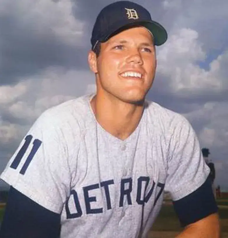 BILL FREEHAN Detroit Tigers 1969 Majestic Cooperstown Away Baseball Jersey 