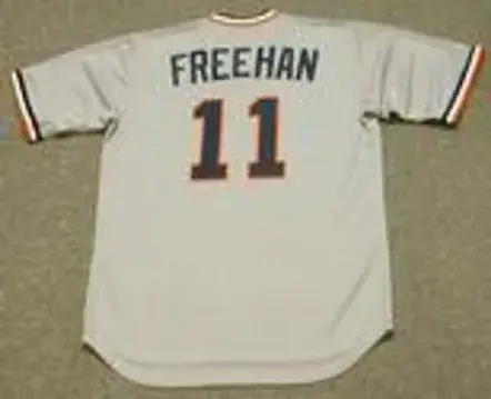 BILL FREEHAN Detroit Tigers 1972 Majestic Cooperstown Throwback Baseball Jersey 