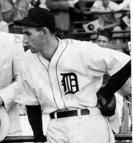 CHARLIE GEHRINGER Detroit Tigers 1939 Majestic Throwback Home Baseball Jersey 