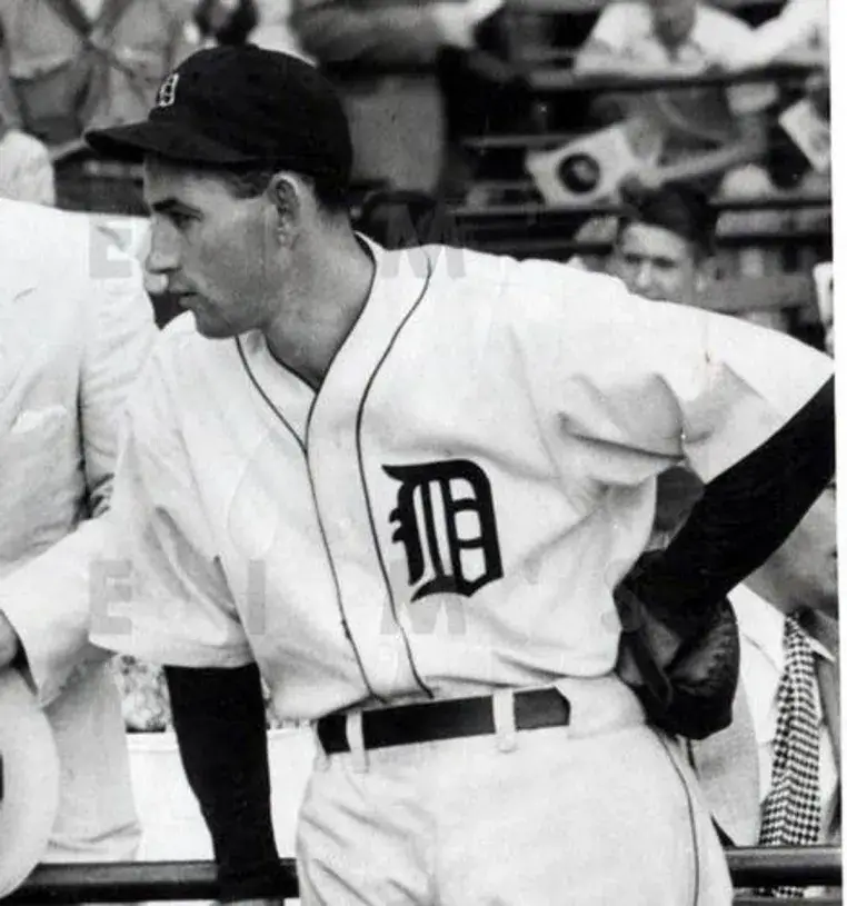 CHARLIE GEHRINGER Detroit Tigers 1939 Majestic Throwback Home Baseball Jersey 