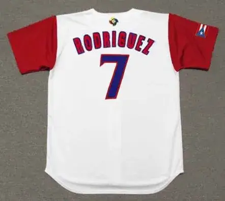 IVAN RODRIGUEZ Puerto Rico 2006 World Baseball Classic Throwback Jersey 