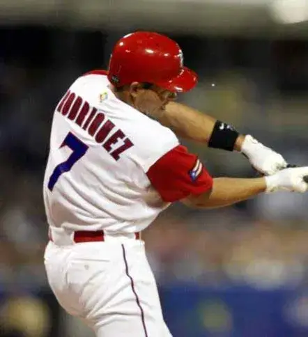 IVAN RODRIGUEZ Puerto Rico 2006 World Baseball Classic Throwback Jersey 