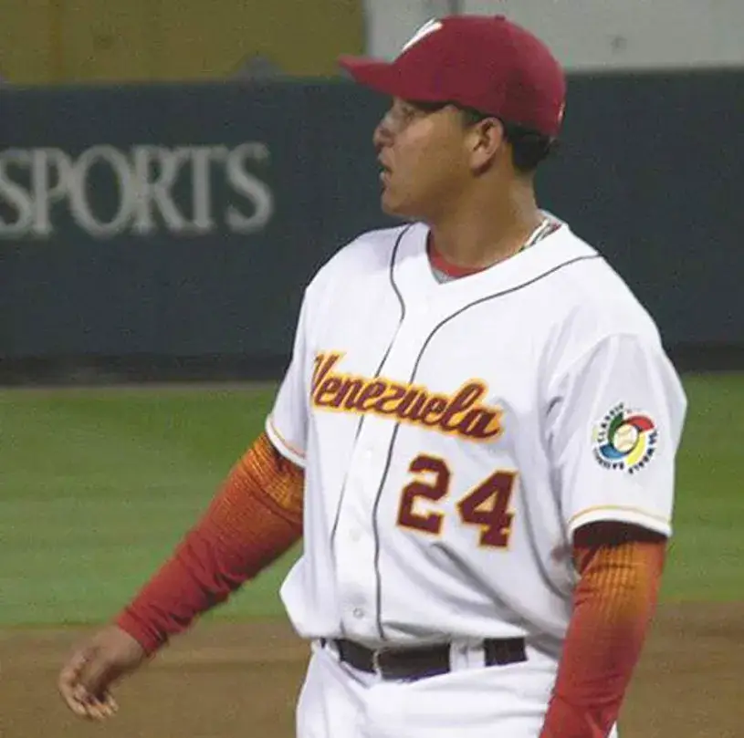 MIGUEL CABRERA 2006 Venezuela WBC Majestic Throwback Baseball Jersey 