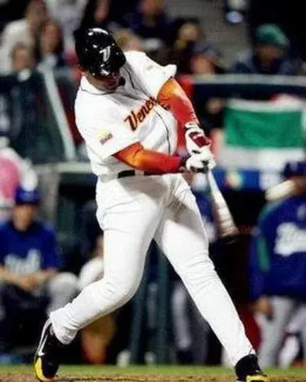 MIGUEL CABRERA 2006 Venezuela WBC Majestic Throwback Baseball Jersey 