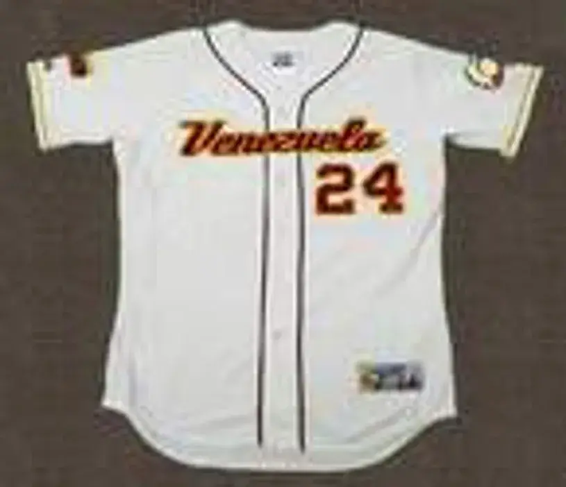 MIGUEL CABRERA 2006 Venezuela WBC Majestic Throwback Baseball Jersey 