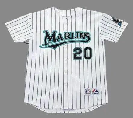 MIGUEL CABRERA Florida Marlins 2003 Home Majestic Throwback Baseball Jersey