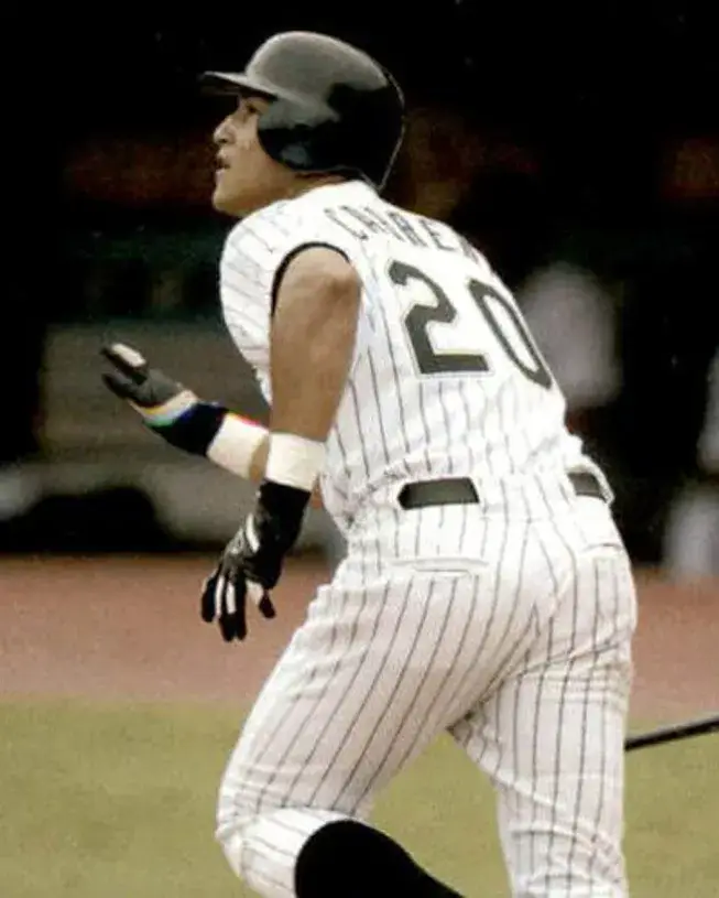 MIGUEL CABRERA Florida Marlins 2003 Home Majestic Throwback Baseball Jersey 