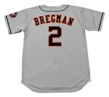ALEX BREGMAN Houston Astros Majestic Away Baseball Jersey 