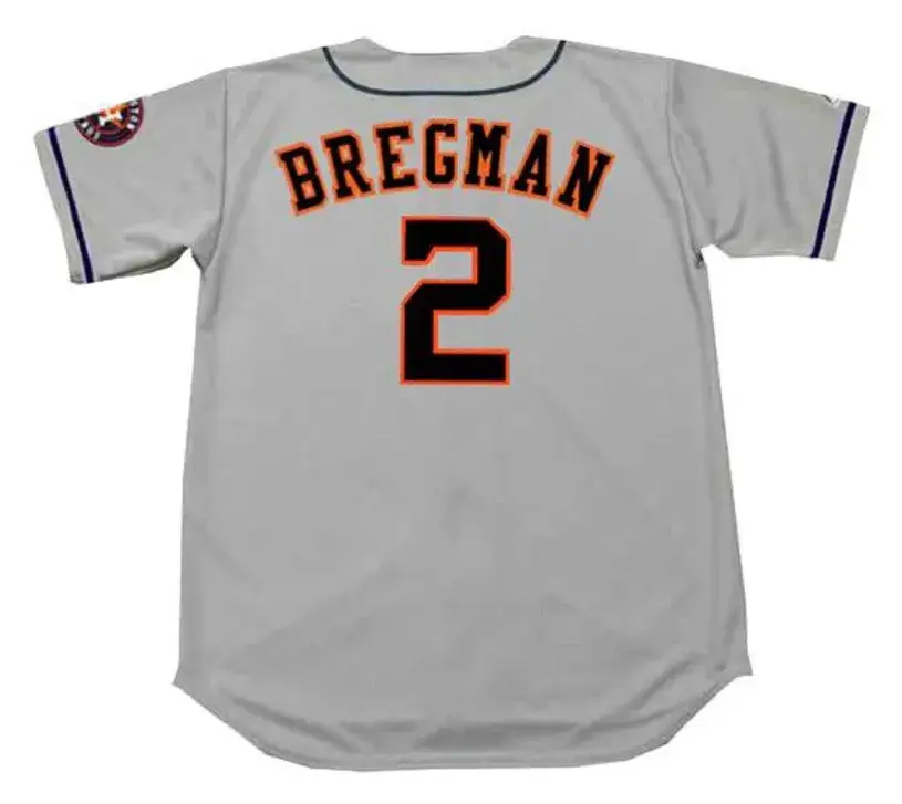 ALEX BREGMAN Houston Astros Majestic Away Baseball Jersey 