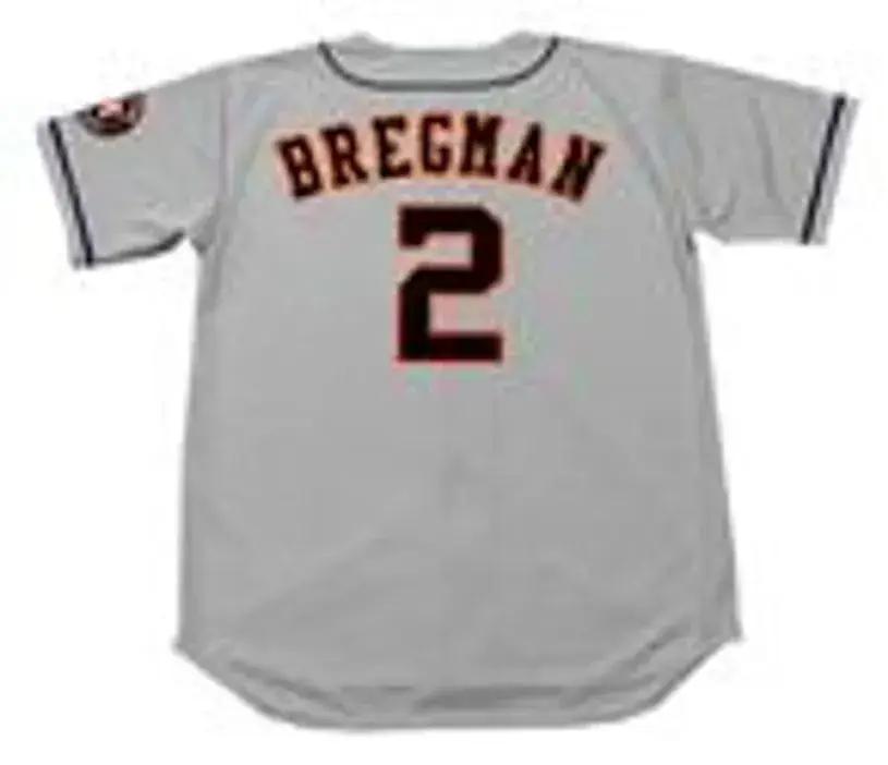 ALEX BREGMAN Houston Astros Majestic Away Baseball Jersey 