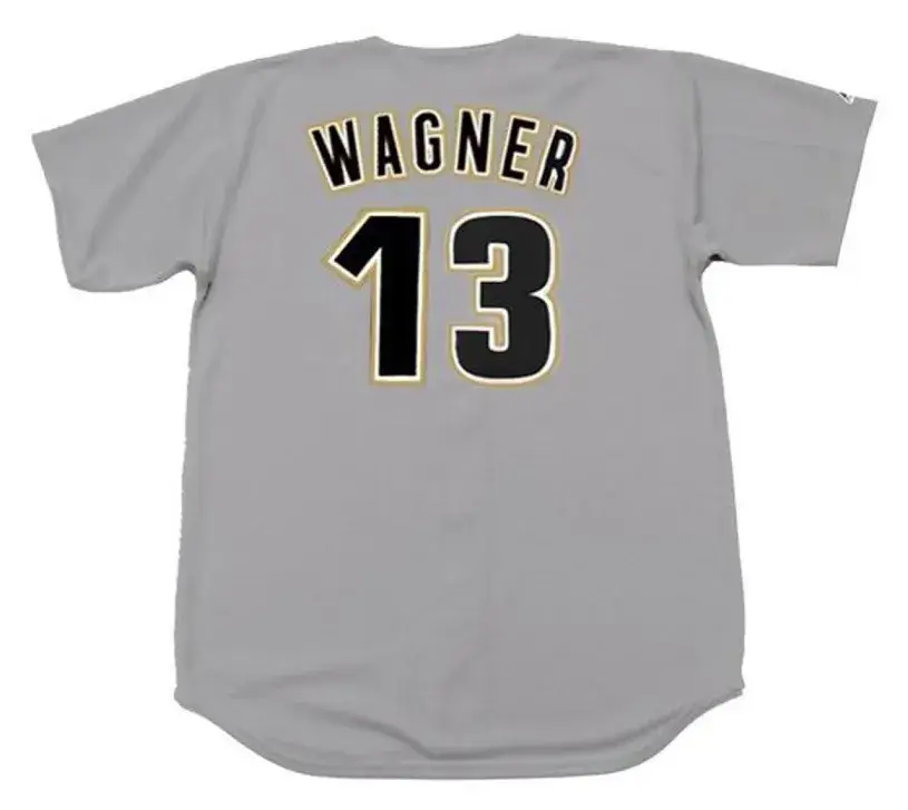 BILLY WAGNER Houston Astros 1998 Away Majestic Baseball Throwback Jersey 