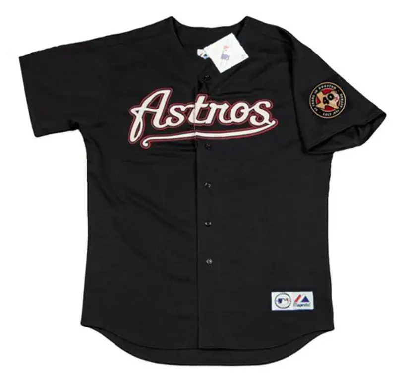 BILLY WAGNER Houston Astros 2001 Alternate Majestic Baseball Throwback Jersey