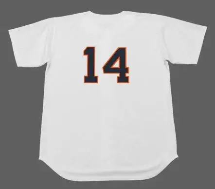 BOB ASPROMONTE Houston Colt .45’s 1964 Home Majestic Baseball Throwback Jersey