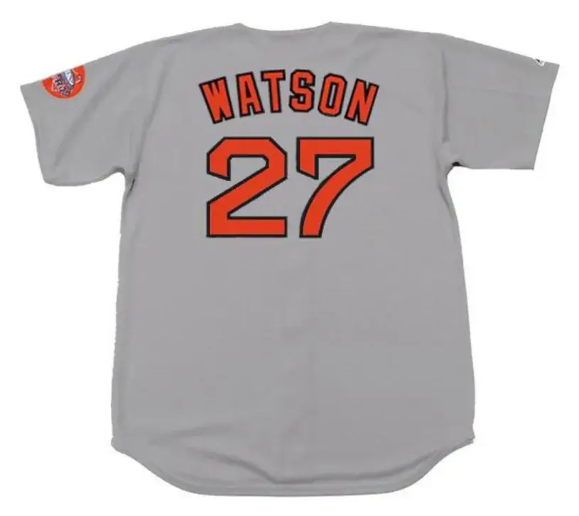 BOB WATSON Houston Astros 1971 Away Majestic Baseball Throwback Jersey 