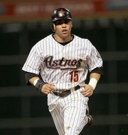 CARLOS BELTRAN Houston Astros 2004 Home Majestic Baseball Throwback Jersey 