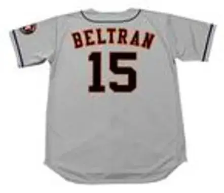 CARLOS BELTRAN Houston Astros 2017 Away Majestic Baseball Throwback Jersey 