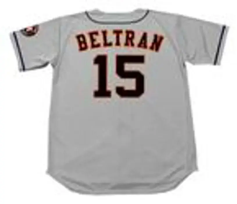 CARLOS BELTRAN Houston Astros 2017 Away Majestic Baseball Throwback Jersey 