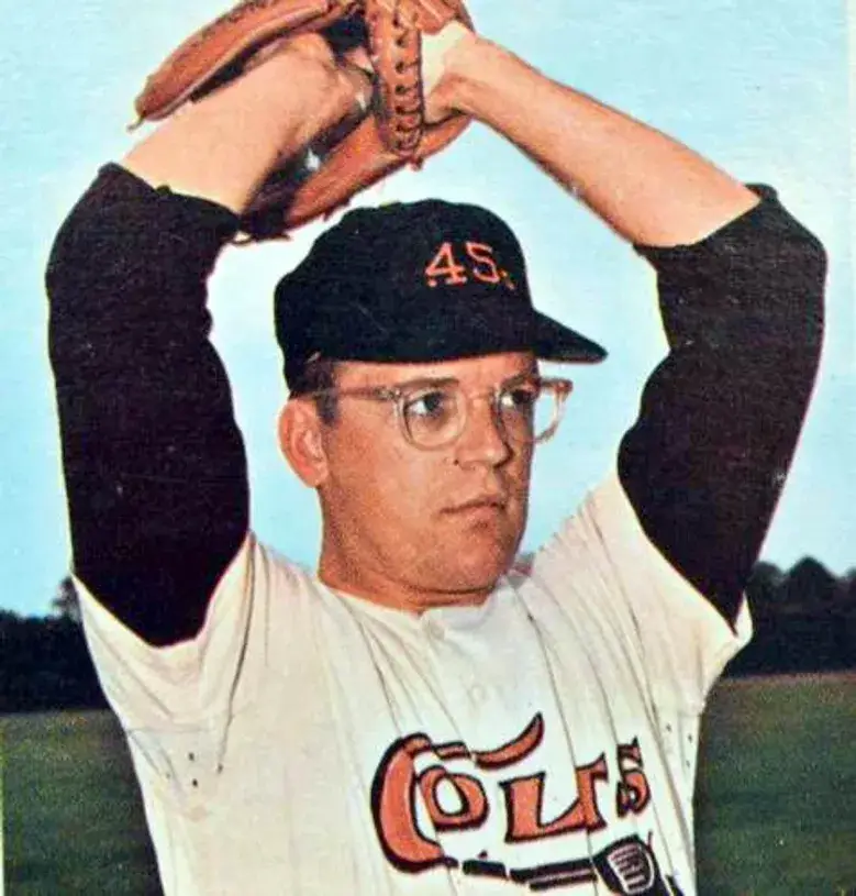 CLAUDE RAYMOND Houston Colt .45’s 1964 Majestic Cooperstown Home Baseball Jersey 