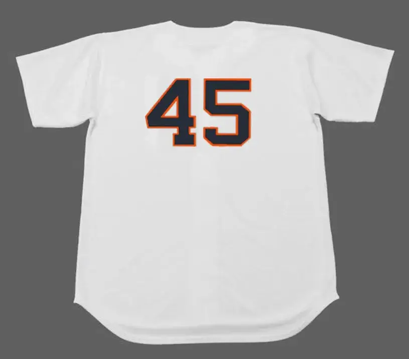 GERRIT COLE Houston Colt .45’s 1960’s Home Majestic Baseball Throwback Jersey 