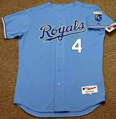 ALEX GORDON Kansas City Royals 2010 Authentic Majestic Alternate Throwback Baseball Jersey
