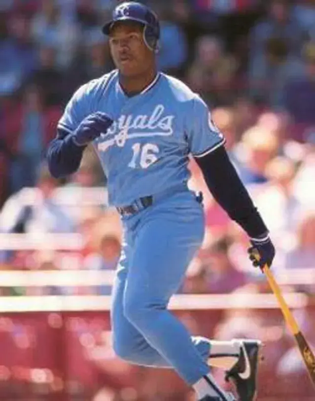 BO JACKSON Kansas City Royals 1989 Away Majestic Baseball Throwback Jersey 