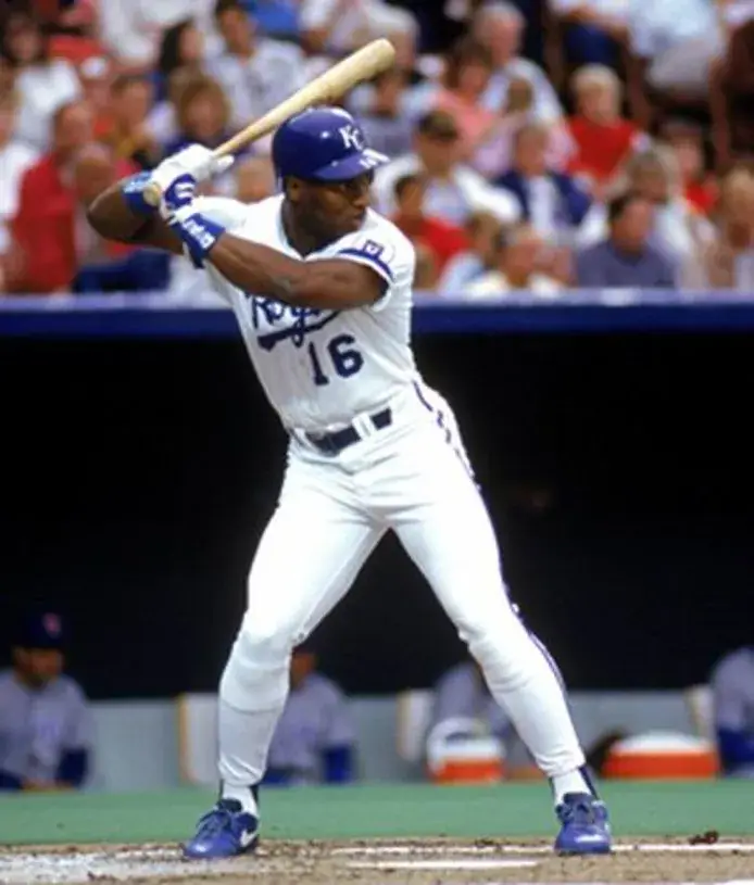 BO JACKSON Kansas City Royals 1989 Home Majestic Baseball Throwback Jersey 