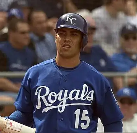 CARLOS BELTRAN Kansas City Royals 2002 Alternate Majestic Throwback Baseball Jersey 