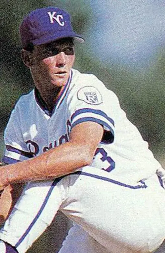 DAVID CONE Kansas City Royals 1986 Away Majestic Throwback Baseball Jersey 