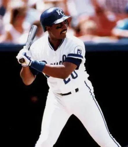 FRANK WHITE Kansas City Royals 1985 Majestic Cooperstown Home Baseball Jersey 