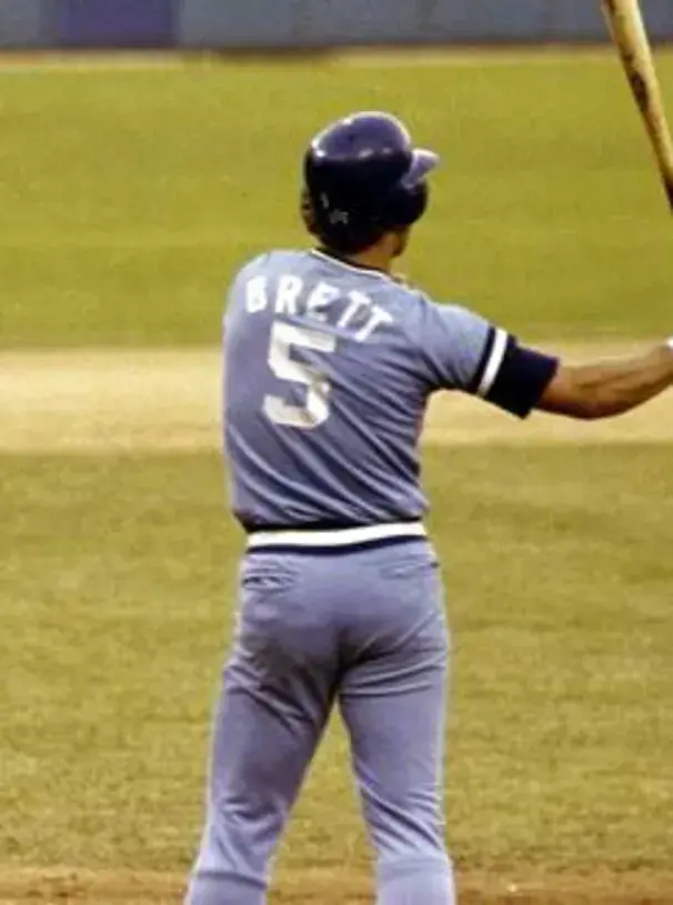 GEORGE BRETT Kansas City Royals 1980 Majestic Throwback Baseball Jersey 