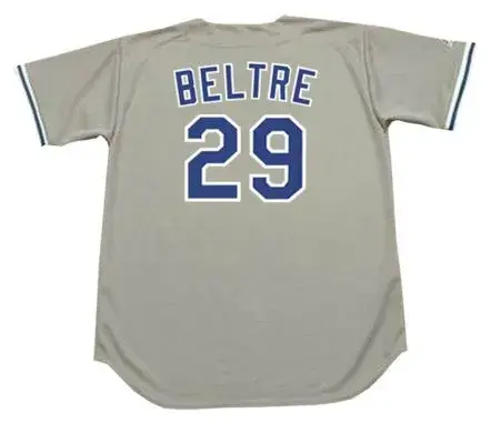 ADRIAN BELTRE Los Angeles Dodgers 1998 Away Majestic Baseball Throwback Jersey 