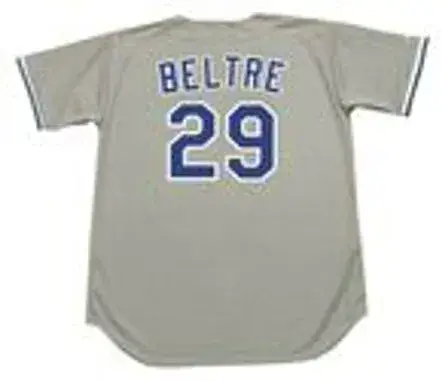 ADRIAN BELTRE Los Angeles Dodgers 1998 Away Majestic Baseball Throwback Jersey 