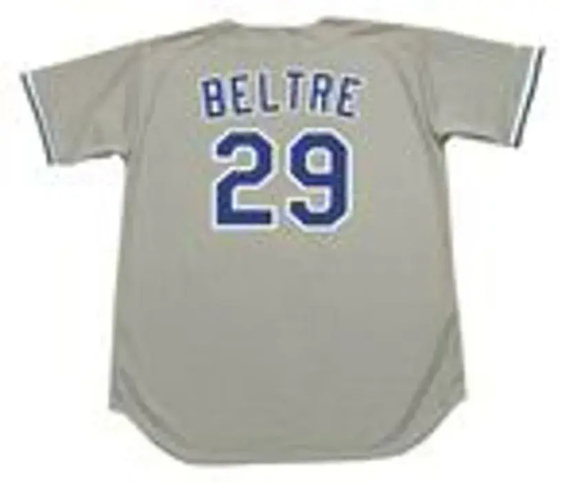 ADRIAN BELTRE Los Angeles Dodgers 1998 Away Majestic Baseball Throwback Jersey 