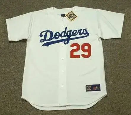 ADRIAN BELTRE Los Angeles Dodgers 1999 Home Majestic Throwback Baseball Jersey
