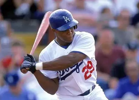 ADRIAN BELTRE Los Angeles Dodgers 1999 Home Majestic Throwback Baseball Jersey 
