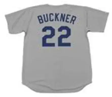 BILL BUCKNER Los Angeles Dodgers 1972 Away Majestic Throwback Baseball Jersey 