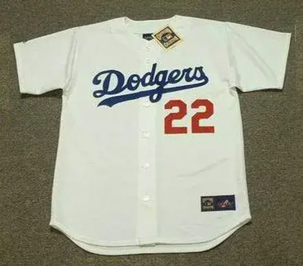 BILL BUCKNER Los Angeles Dodgers 1976 Home Majestic Throwback Baseball Jersey