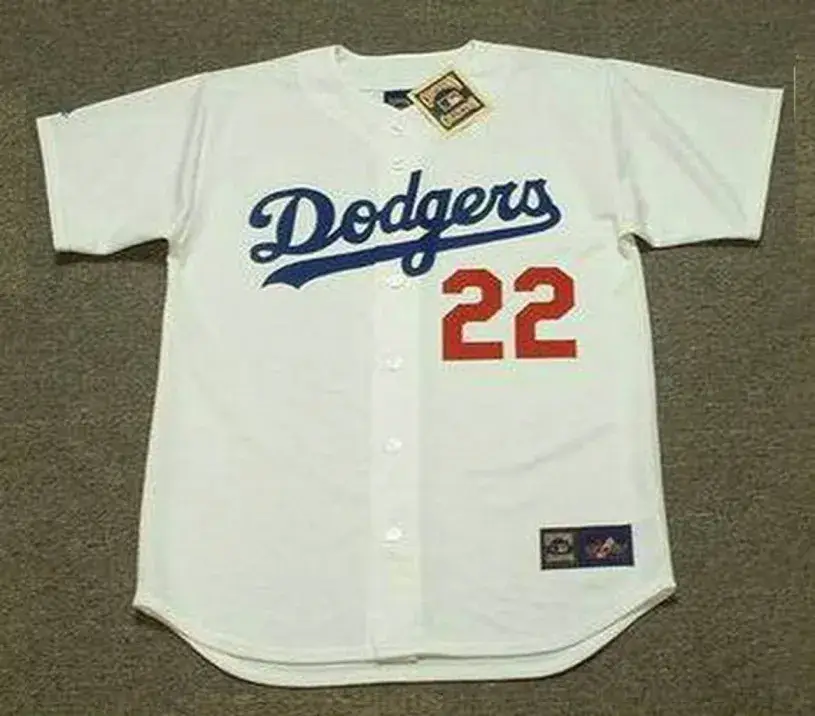 BILL BUCKNER Los Angeles Dodgers 1976 Home Majestic Throwback Baseball Jersey