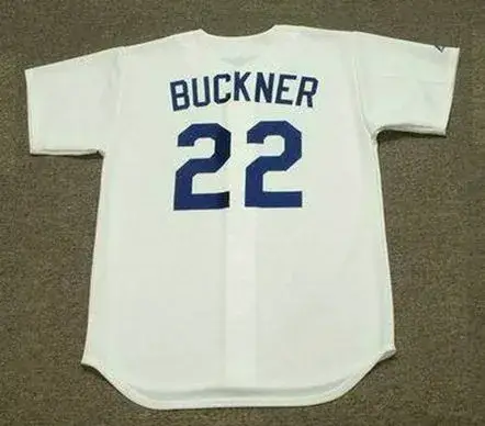 BILL BUCKNER Los Angeles Dodgers 1976 Home Majestic Throwback Baseball Jersey 