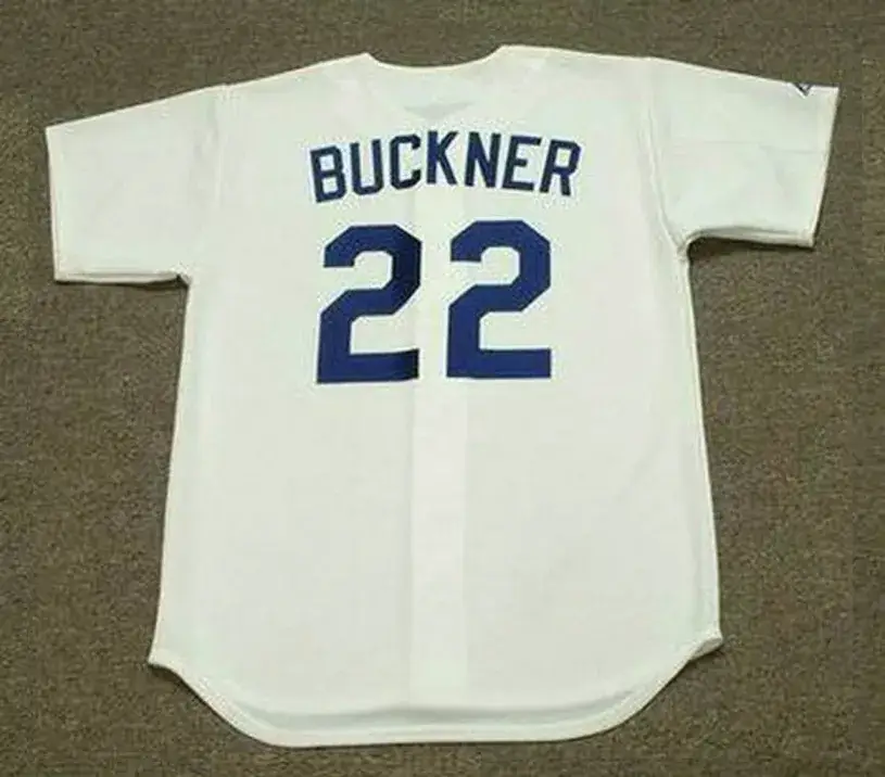 BILL BUCKNER Los Angeles Dodgers 1976 Home Majestic Throwback Baseball Jersey 