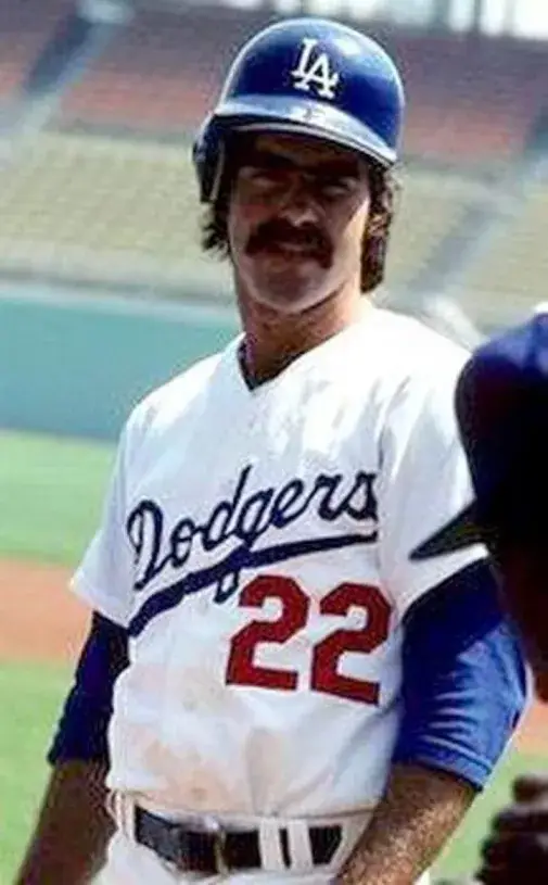 BILL BUCKNER Los Angeles Dodgers 1976 Home Majestic Throwback Baseball Jersey 