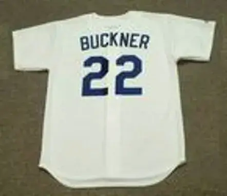 BILL BUCKNER Los Angeles Dodgers 1976 Home Majestic Throwback Baseball Jersey 