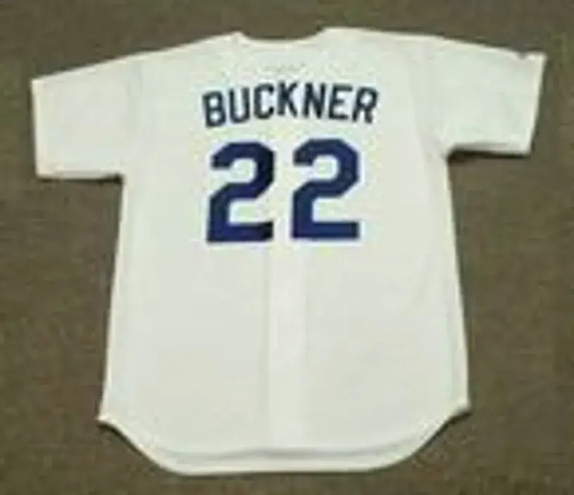 BILL BUCKNER Los Angeles Dodgers 1976 Home Majestic Throwback Baseball Jersey 