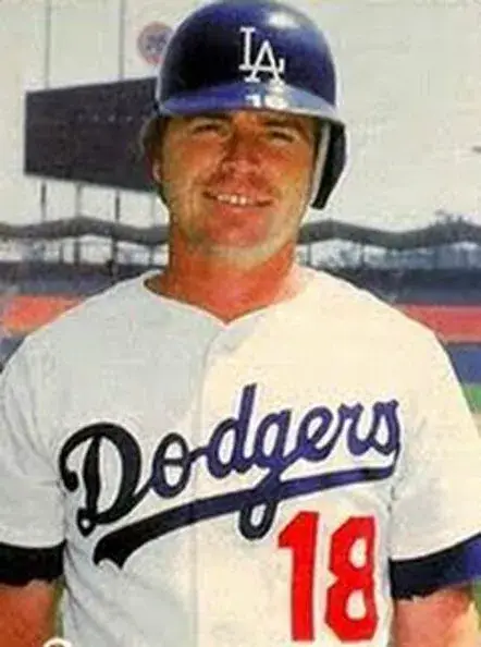 BILL RUSSELL Los Angeles Dodgers 1981 Home Majestic Baseball Throwback Jersey 