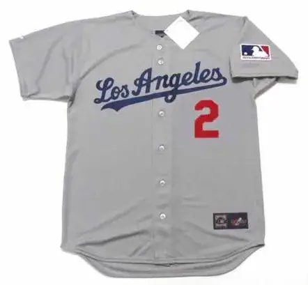 BOBBY VALENTINE Los Angeles Dodgers 1969 Away Majestic Baseball Throwback Jersey 